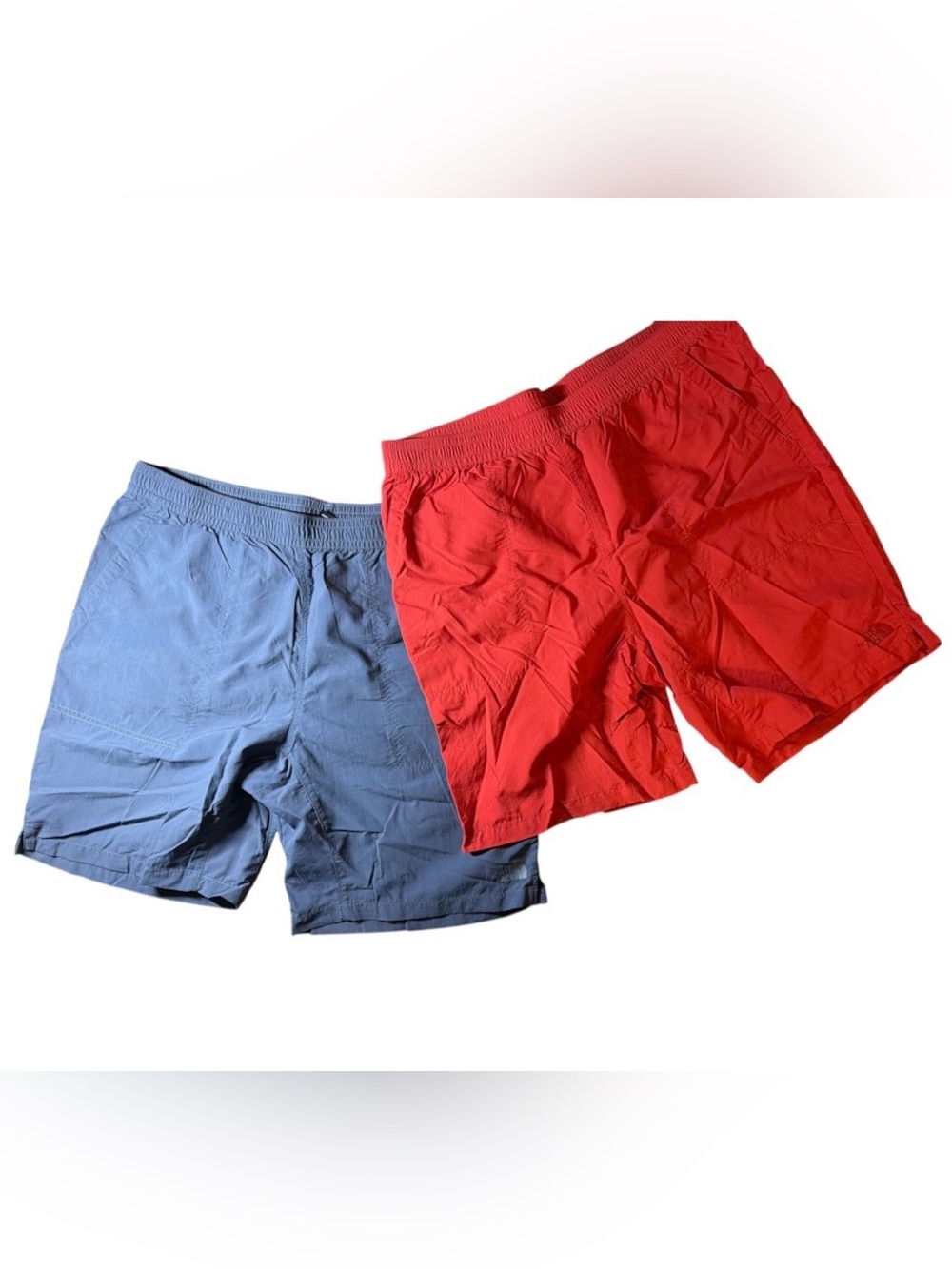 🔥 Lot Of 2 The North Face Light Weight Nylon Men’s Shorts Size Large 🔥